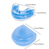 Anti-snoring mouthguard, adjustable, white